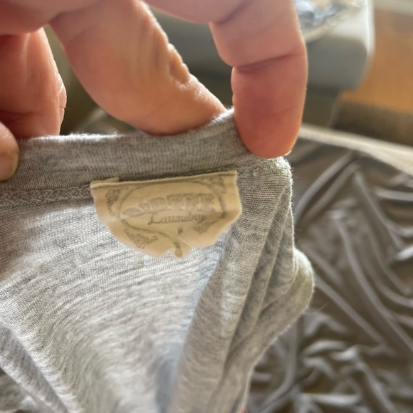 Dirtee Laundry heather gray racer back patriotic tank - Picture 3 of 3